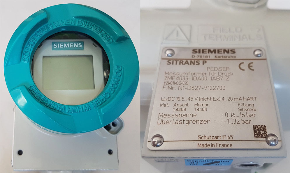 Siemens SITRANS P DSIII / P410 GAUGE PRESSURE