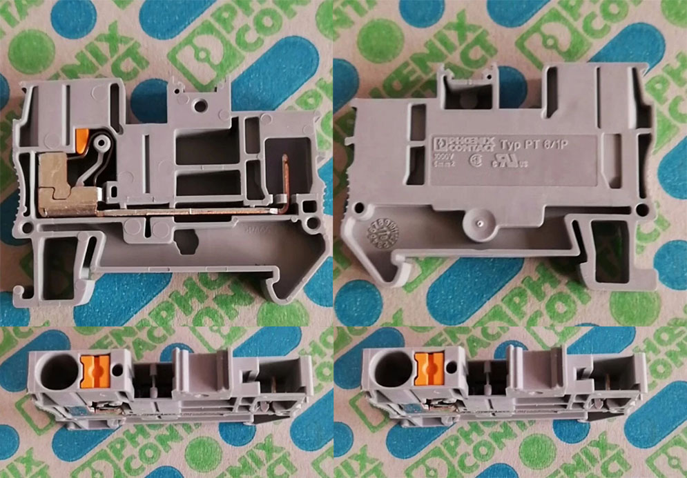 Cầu nối điện 6mm2 1000V 41A của Phoenix Contact (PT 6 - 3211813)