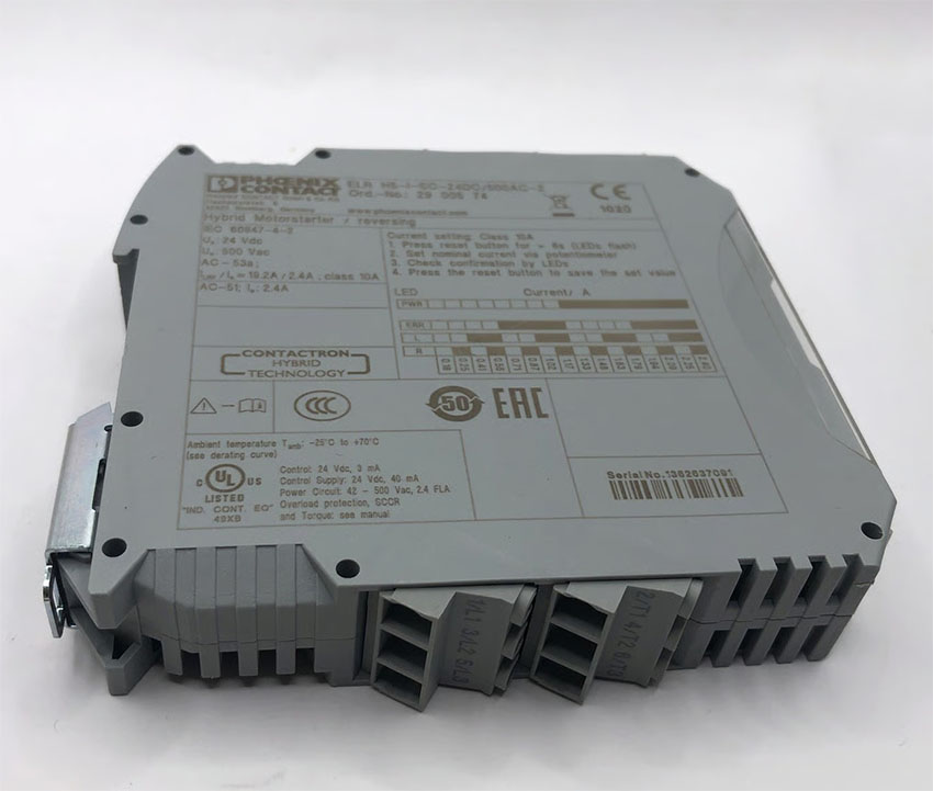 Khởi động động cơ hỗn hợp Phoenix Contact ELR H5-I-SC- 24DC/500AC-2 - 2900574, Xx Germany, do Cty Anh Ty phân phối; CO CQ, BH 12 tháng, có CK