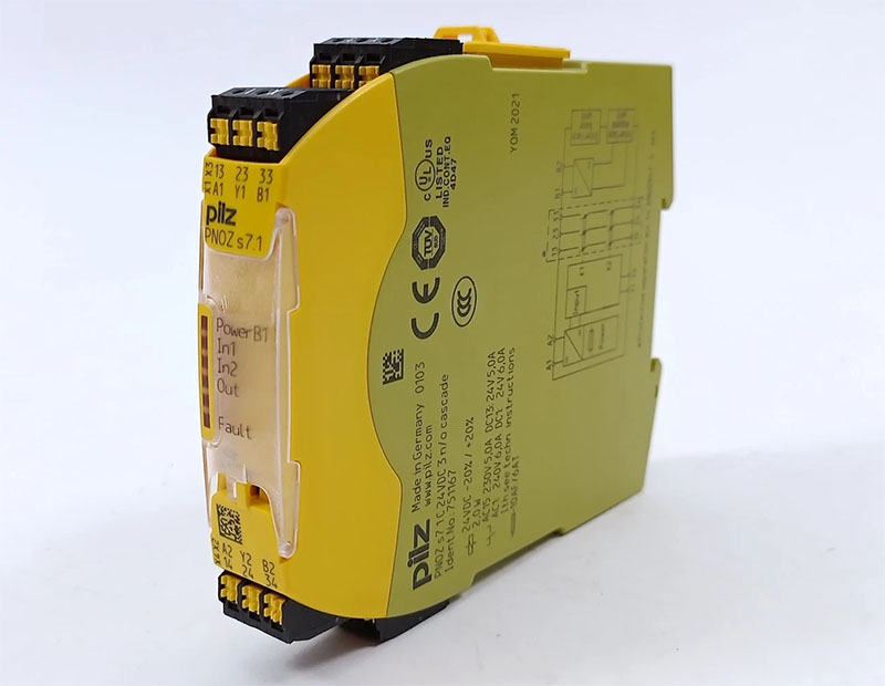 Mô-đun kết mở rộng kết nối Pilz PNOZ s7.1 C 24VDC 3 n/o cascade (751167), Xuất xứ Germany, do Cty Anh Ty phân phối; CO CQ, BH 12 tháng, có CK