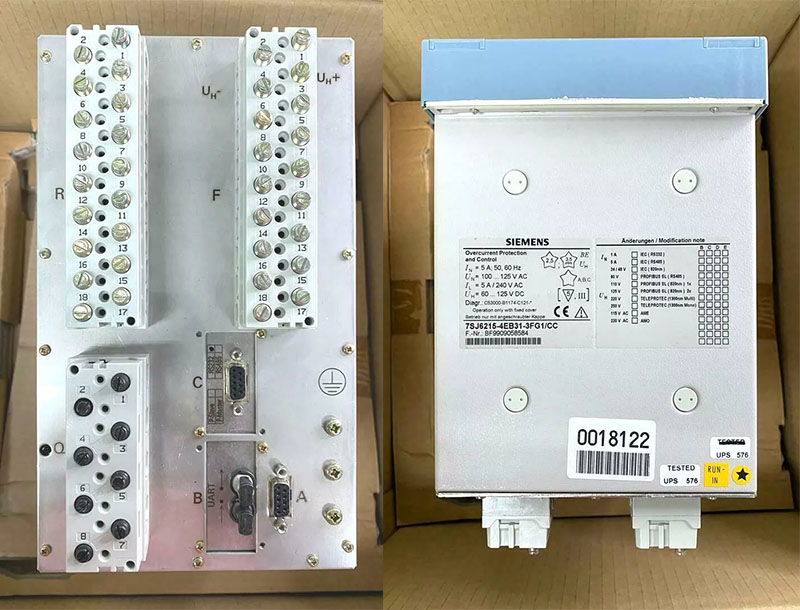 Rơ le bảo vệ đa năng Siemens 7SJ6215-4EB31-3FG1; xuất xứ Germany, do Cty Anh Ty phân phối, có CO CQ, BH 12 tháng, có CK CO CQ, BH 12 tháng, có CK