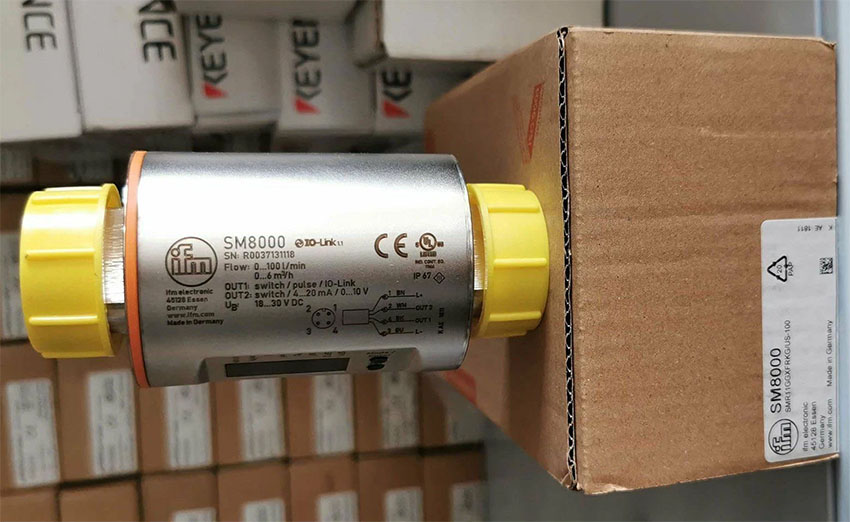 Cảm biến lưu lượng cảm ứng từ IFM SM8000 | SMR11GGXFRKG/US-100, Xx Germany, Cty Anh Ty phân phối; CO CQ, BH 12 tháng, có CK