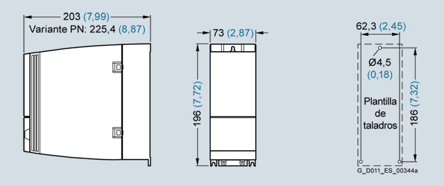 Biến tần Inverter Siemens - SINAMICS G120C 4.0kW 3AC 380-480V 47-63Hz - 6SL3210-1KE18-8AF1