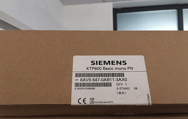 Siemens 6AV6647-0AB11-3AX0: Màn hình điều khiển SIMATIC HIM KTP600 Basic mono PN, Panel tiêu chuẩn, Phím/ Cảm ứng, màn hình STN 6 inches, màu xám 4 cấp, PROFINET, tự cấu hình bằng: WinCC flexible 2008 SP2 Compact/ WinCC Basic V10.5/ STEP 7 Basic V10.5, phần mềm nguồn mở, miễn phí, xem CD kèm theo