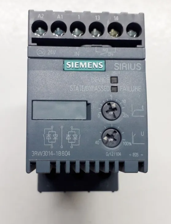 Khởi động mềm SIRIUS S00 6.5 A, 3 kW/400 V, 40 °C 200-480 V AC, 24 V AC/DC Screw terminals